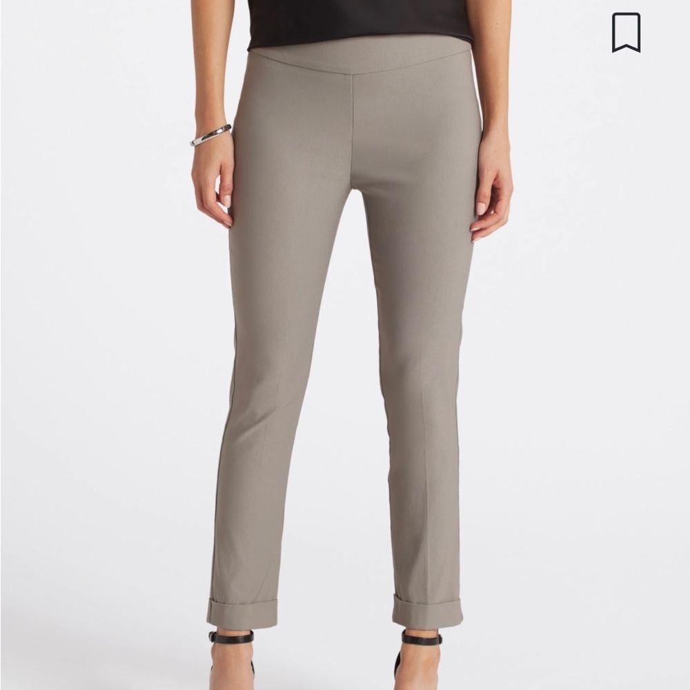Fia high-rised cuffed trouser from stitch fix. Size 4; 27” inseam.